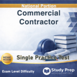 Commerical Contractor Single Practice Test