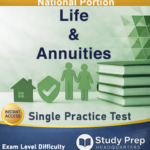 Life annuities Single Practice Test