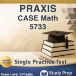 Praxis CASE 5733 Math Single Practice Test
