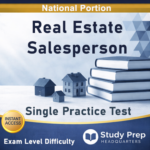 Real Estate Salesperson Single Practice Test